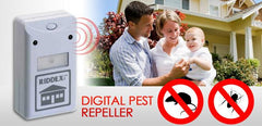 Ultra Sonic Digital Pest Repelling Aid – Non-Toxic Electronic Rodent & Insect Repeller