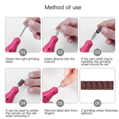 Professional Electric Nail File Drill Manicure Tool Pedicure Machine Set Kit AU