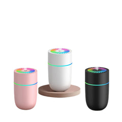 320ml Humidifier Portable USB Ultrasonic Colorful Cup Aroma Diffuser Cool Mist Maker Air Humidifier Pv