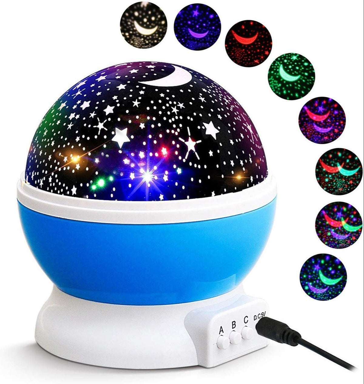Star Master Rotating Night Light