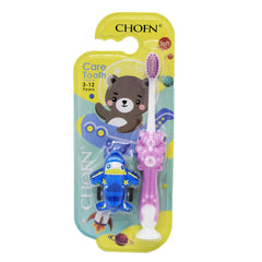 Baby Cartoon Toothbrush with Toy
